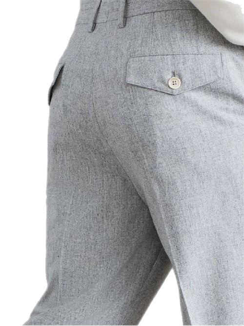 Pantaloni in lana grigia Brunello Cucinelli | M038PE1920C511